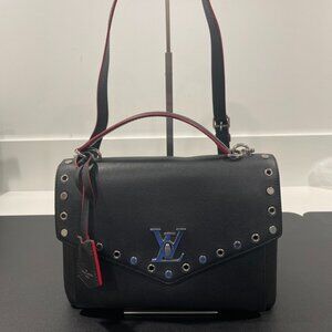 Louis Vuitton Mylockme Top Handle Leather Crossbody Bag (JB1201)